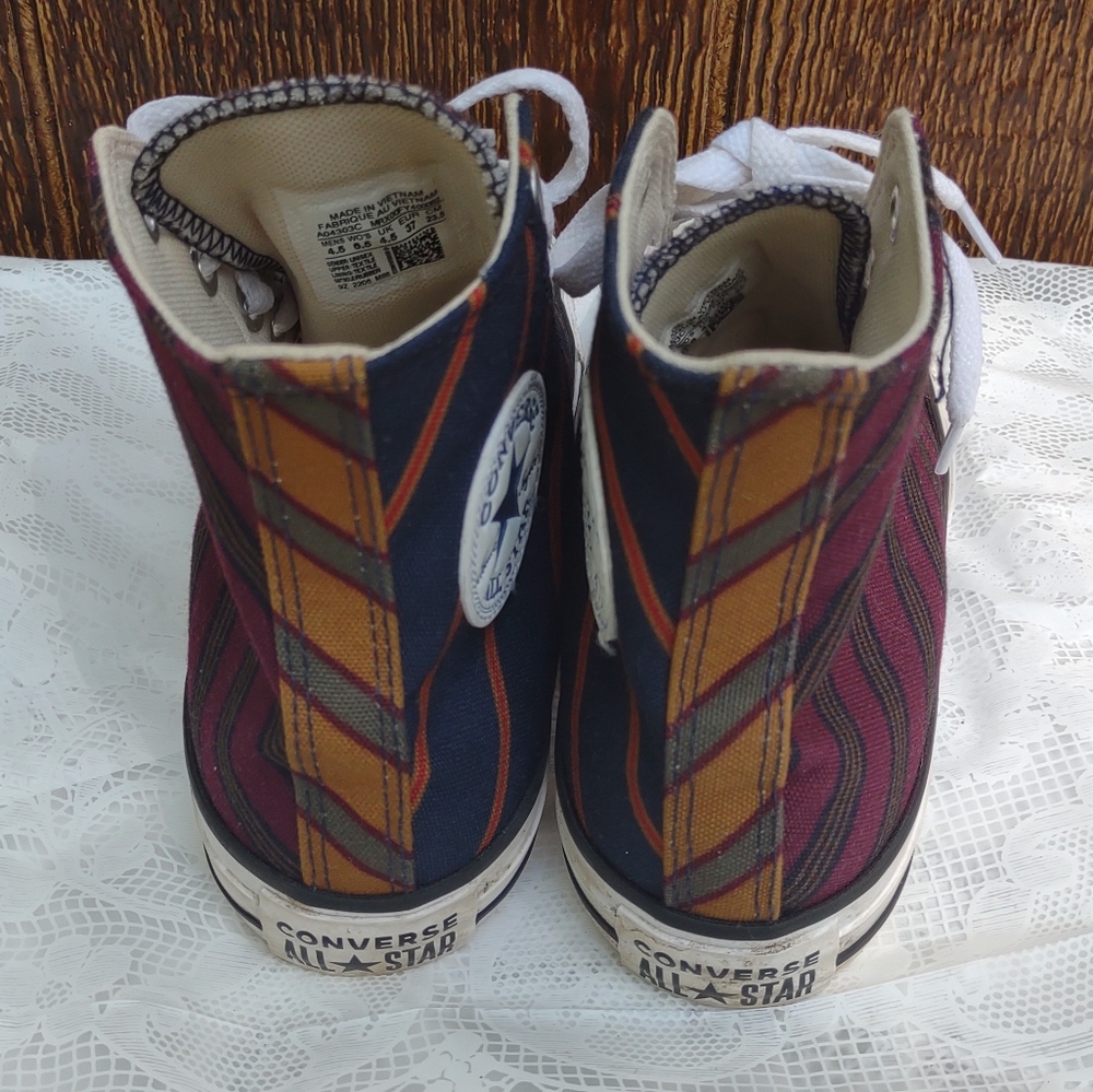 Converse Chuck Taylor High Twisted Classics Shoes Sneakers Size M4.5 Wo6.5 - Picture 4 of 6